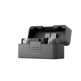 dji mic mini 2 (2 tx + 1 rx + charging case) – ultralight wireless microphone – 48 hour battery