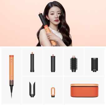 dyson airwrap co anda2x™ multi styler – straight+wavy | ceramic apricot & topaz orange | intelligent heat control