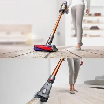 dyson v10™ total clean cordless vacuum | 60 minute runtime | de tangling motorbar head | 2 cleaner heads & 3 tools