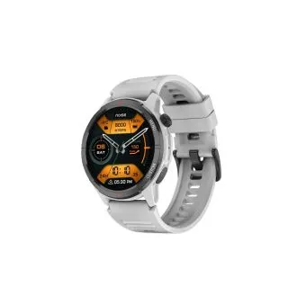 noisefit endeavour 2 rugged smartwatch | 1.46" amoled display | 5 satellite gps & strava integration jet black