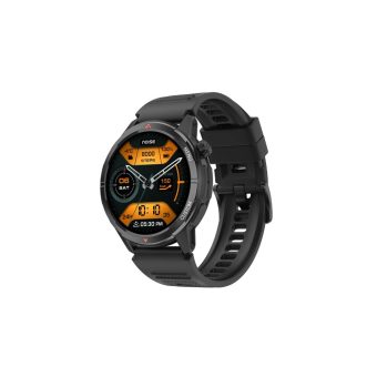 noisefit endeavour 2 rugged smartwatch | 1.46" amoled display | 5 satellite gps & strava integration jet black