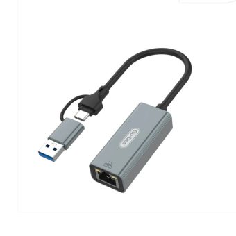 go des gd 6871 2 in 1 usb c & usb a to rj45 ethernet network adapter