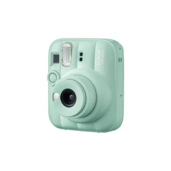 fujifilm instax mini 13 instant camera | built in self timer & selfie mirror | automatic exposure | twist to power lens system green