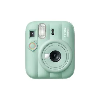 fujifilm instax mini 13 instant camera | built in self timer & selfie mirror | automatic exposure | twist to power lens system green