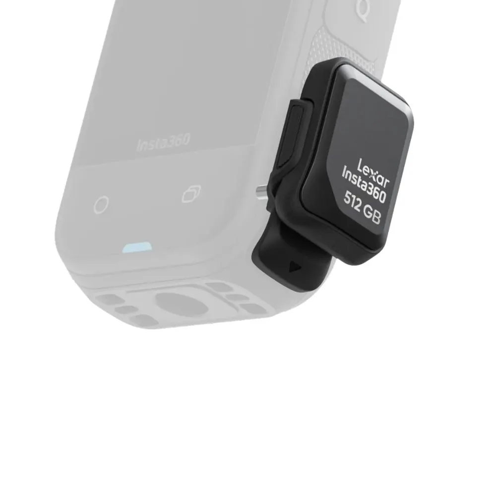 insta360 quick reader 512gb portable ssd (co developed with lexar)
