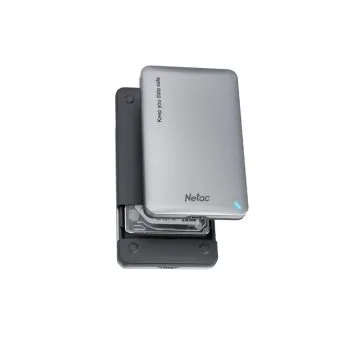 netac nt07wh12 30cc | aluminum 2.5" sata to usb c enclosure