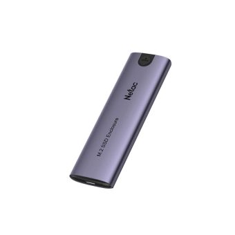 netac nt07wh51 32ca | m.2 nvme/sata aluminum ssd enclosure