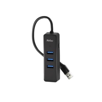 netac nt08wf12 30bk | usb 3.0 hub with gigabit ethernet