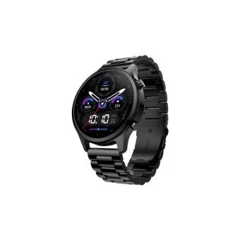 noisefit halo plus premium smartwatch | 1.46" amoled display | stainless steel elite build
