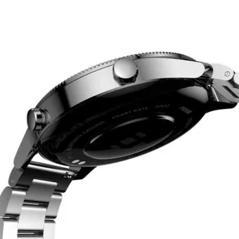 noisefit halo plus premium smartwatch | 1.46" amoled display | stainless steel elite build