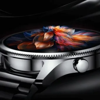 noisefit halo plus premium smartwatch | 1.46" amoled display | stainless steel elite build