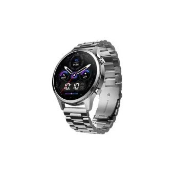 noisefit halo plus premium smartwatch | 1.46" amoled display | stainless steel elite build