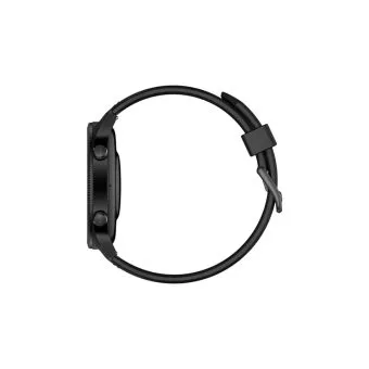 noisefit halo smartwatch premium | 1.43" amoled display | bluetooth calling classic black