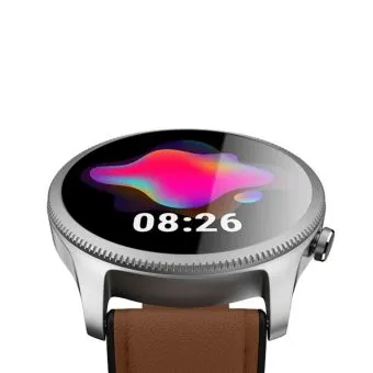 noisefit halo smartwatch premium | 1.43" amoled display | bluetooth calling classic black