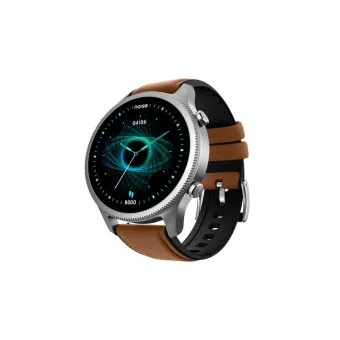 noisefit halo smartwatch premium | 1.43" amoled display | bluetooth calling classic black