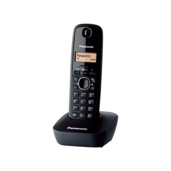 panasonic kx tg1611 dect cordless phone – 1.9ghz – compact design