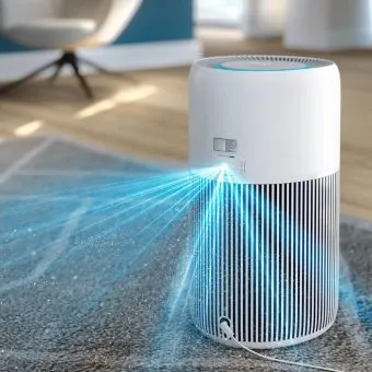 philips pureprotect quiet 2200 series smart air purifier (ac2220/10) 420 m³/h cadr nanoprotect hepa & active carbon 3 year filter life wifi connected