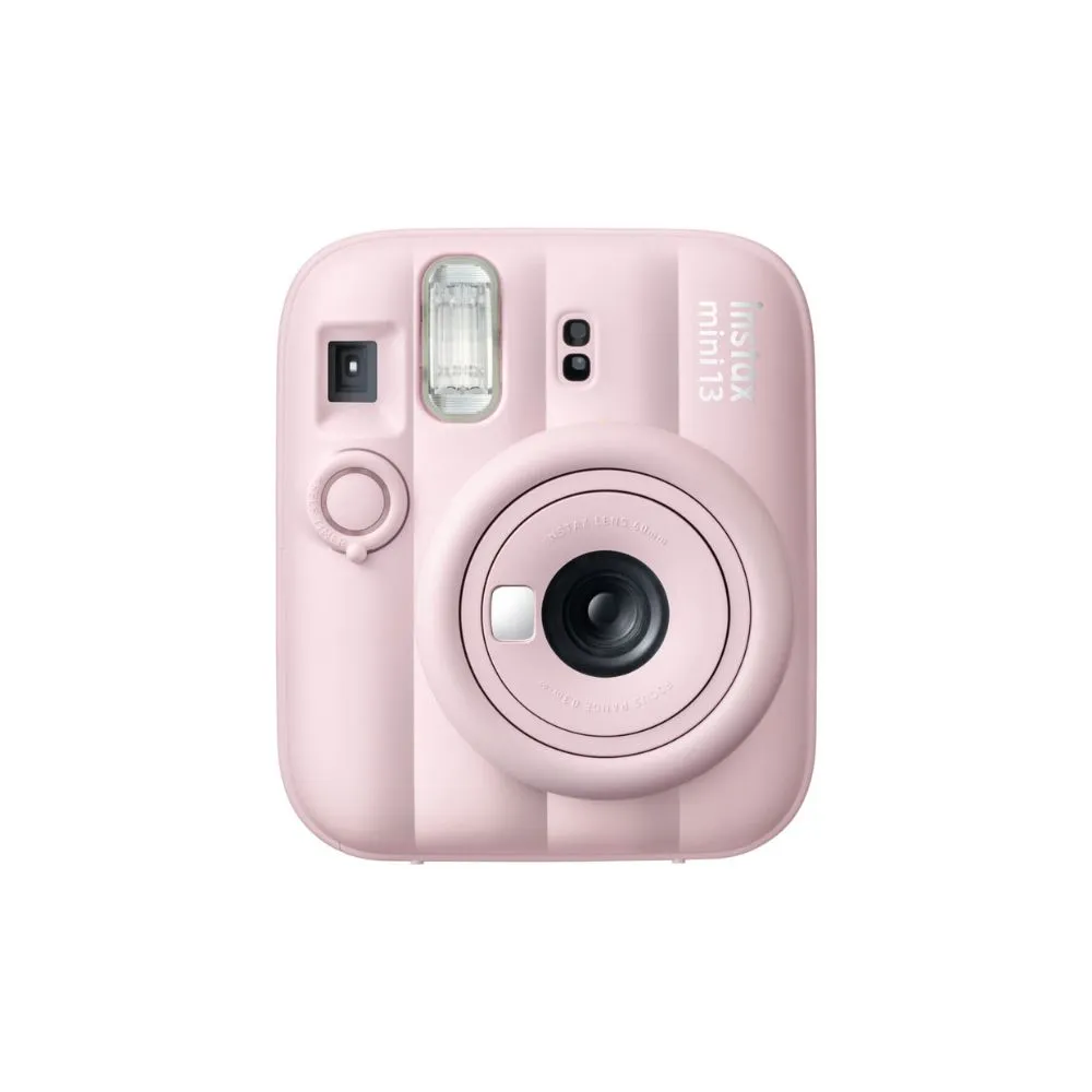 fujifilm instax mini 13 instant camera | built in self timer & selfie mirror | automatic exposure | twist to power lens system pink