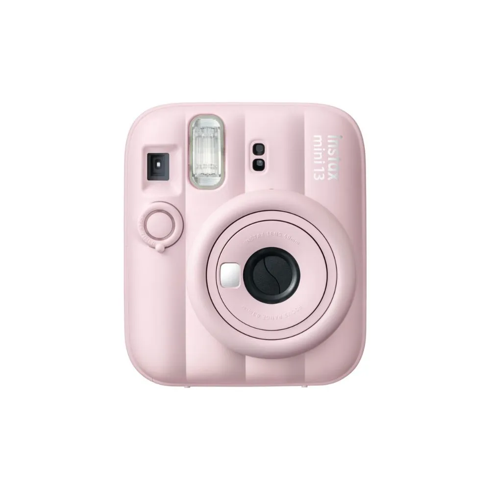 fujifilm instax mini 13 instant camera | built in self timer & selfie mirror | automatic exposure | twist to power lens system pink