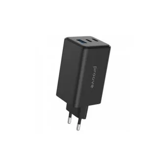 proove pocket gan max 100w triple port wall charger (2xtype c + usb)