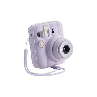 fujifilm instax mini 13 instant camera | built in self timer & selfie mirror | automatic exposure | twist to power lens system purple