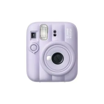 fujifilm instax mini 13 instant camera | built in self timer & selfie mirror | automatic exposure | twist to power lens system purple
