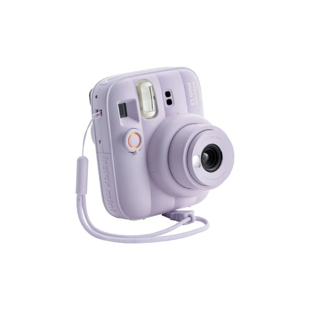 fujifilm instax mini 13 instant camera | built in self timer & selfie mirror | automatic exposure | twist to power lens system purple