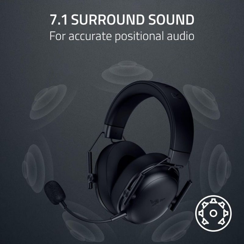 razer blackshark v3 x hyperspeed wireless gaming headset black