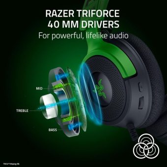 razer kraken v4 x wired multi platform gaming headset minecraft edition