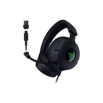 razer kraken v4 x full size wired multi platform gaming headset black