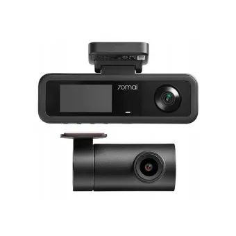 70mai t400 3 channel 1440p hdr dash cam with infrared night vision