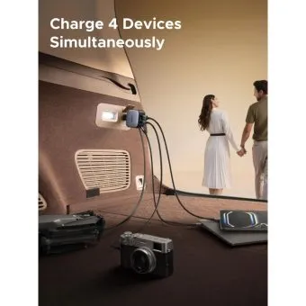 ugreen nexode 145w retractable car charger