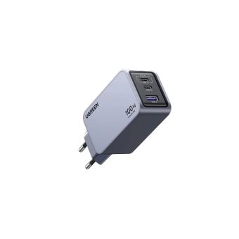 ugreen nexode pro 100w – 3 port gan mini fast charger – ultra compact workstation power