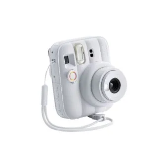 fujifilm instax mini 13 instant camera | built in self timer & selfie mirror | automatic exposure | twist to power lens system white