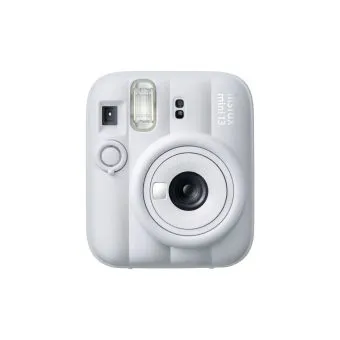 fujifilm instax mini 13 instant camera | built in self timer & selfie mirror | automatic exposure | twist to power lens system white