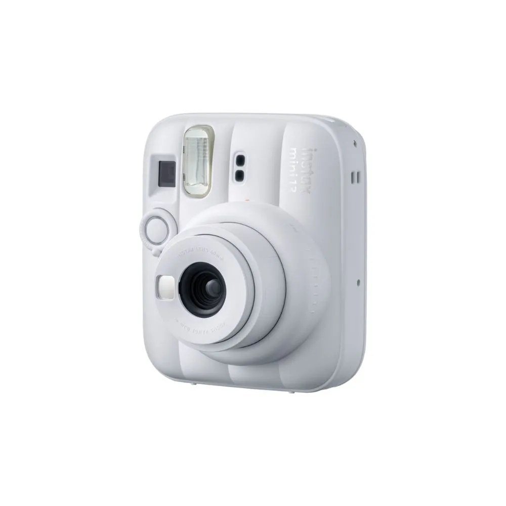 fujifilm instax mini 13 instant camera | built in self timer & selfie mirror | automatic exposure | twist to power lens system white