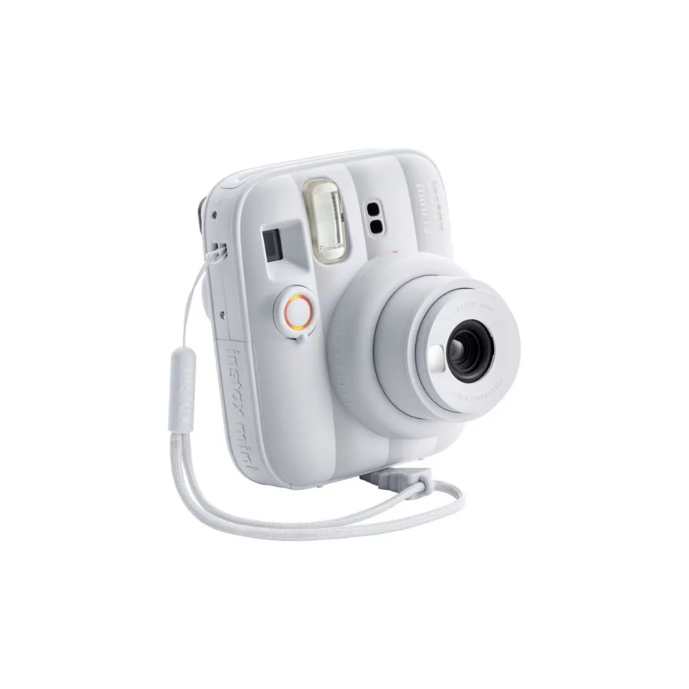 fujifilm instax mini 13 instant camera | built in self timer & selfie mirror | automatic exposure | twist to power lens system white