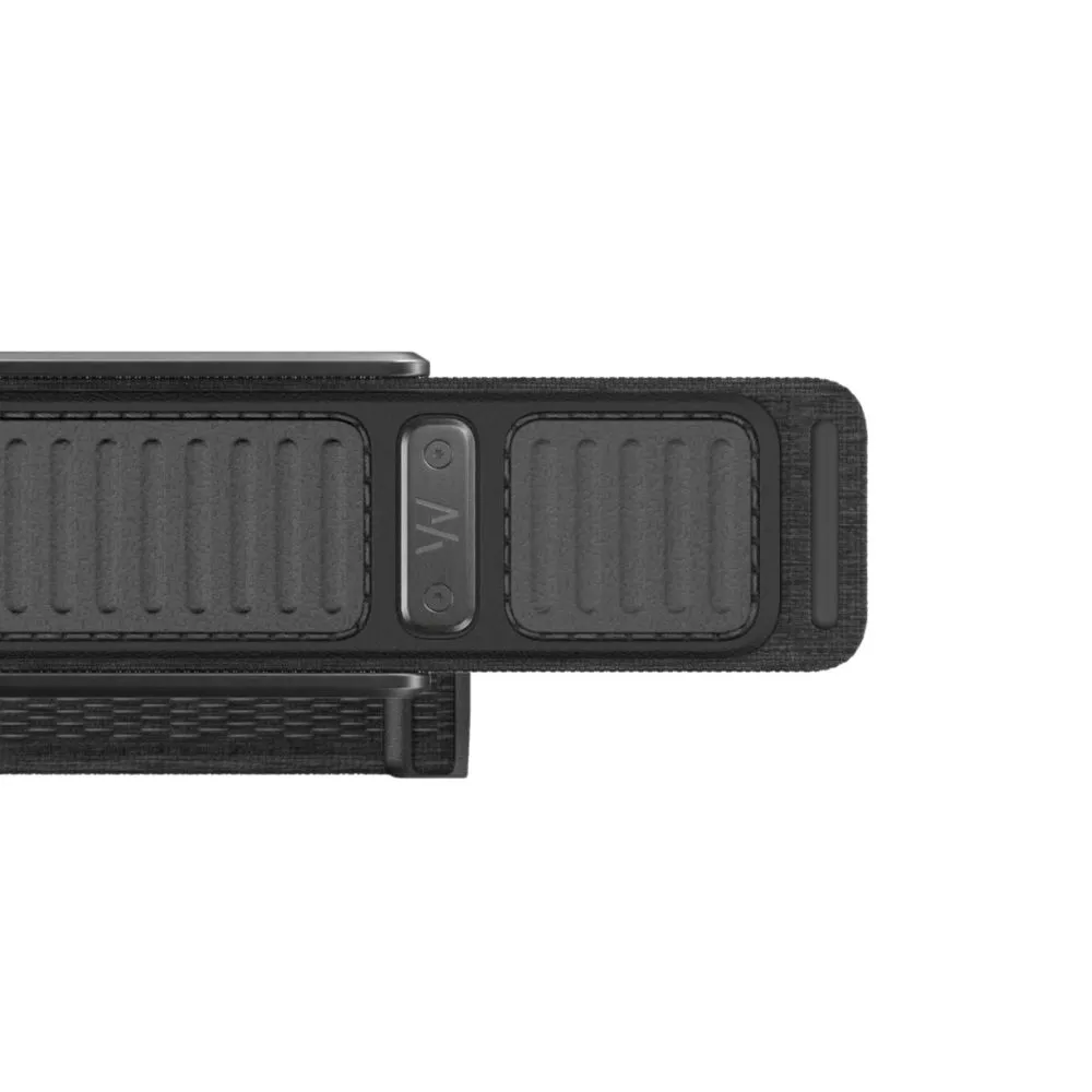 whwhoop 5.0 navigator band | ridgeline grey & evergreen | abrasion resistant tactical strap | no slip foldover clasp