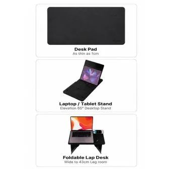 blupebble origami unipad for tablets & laptops