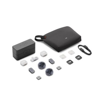 dji mic mini 2 (2 tx + 1 mobile rx + charging case)