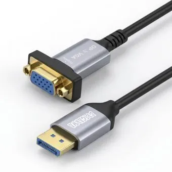epic arma full hd displayport to vga adapter (1080p video converter cable)