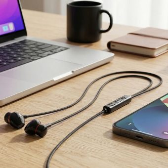 epic arma soniccore hi fi usb c wired earphones