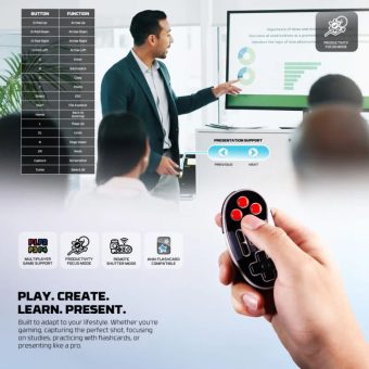 fantech eos mini wgp17 pocket wireless controller black