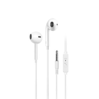fantech es110 linkpods wired in ear headphones white