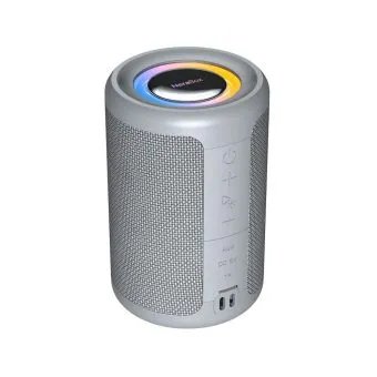 fantech nerabox bs154 portable wireless bluetooth speaker with atmosphere rgb glow