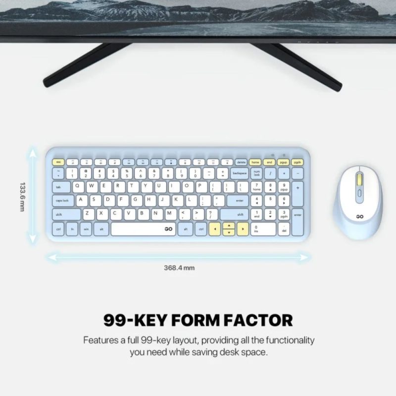 FANTECH GO WK901 Ultra-Slim Wireless Keyboard and Mouse Combo