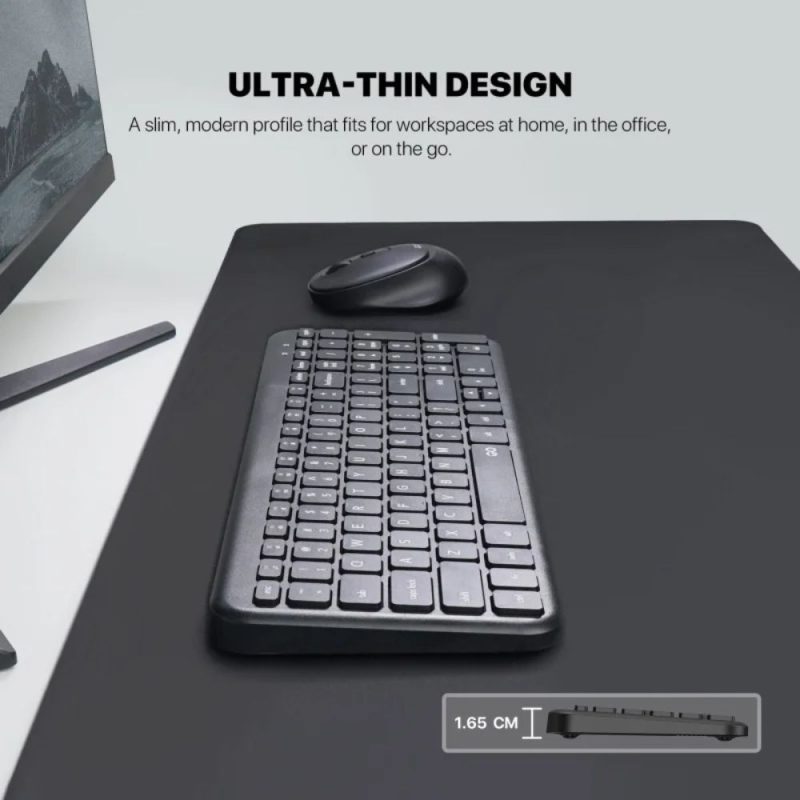 FANTECH GO WK901 Ultra-Slim Wireless Keyboard and Mouse Combo