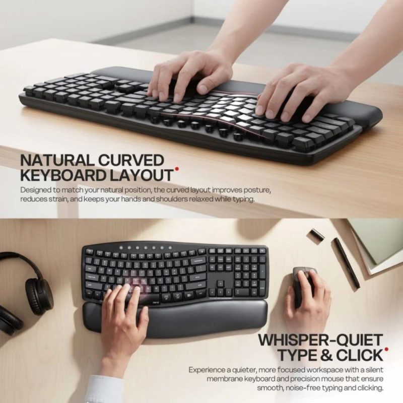 fantech wkm71 wireless keyboard and mouse combo