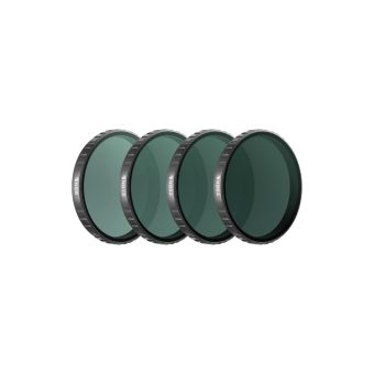 freewell standard day nd filter 4 pack for dji osmo action 6 (nd8/nd16/nd32/nd64)