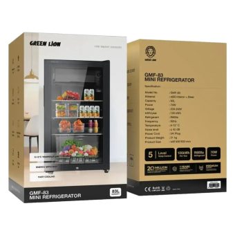 green lion gmf 83 mini refrigerator 83l